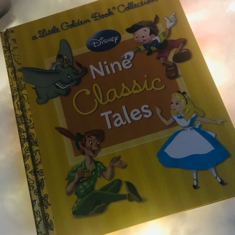 Nine classic Disney tales golden book